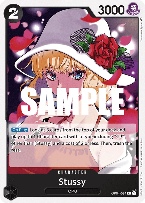 Stussy - One Piece Card Game card