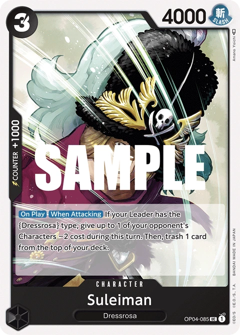 Suleiman - One Piece Card Game card