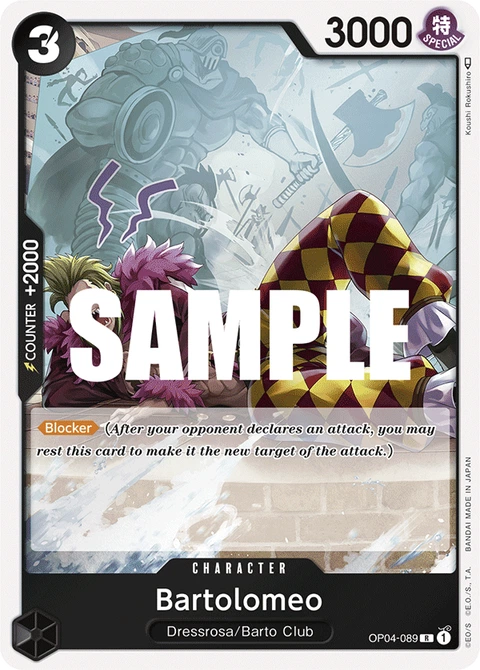 Bartolomeo - One Piece Card Game card
