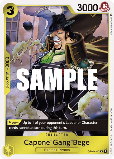 Capone"Gang"Bege - One Piece Card Game card