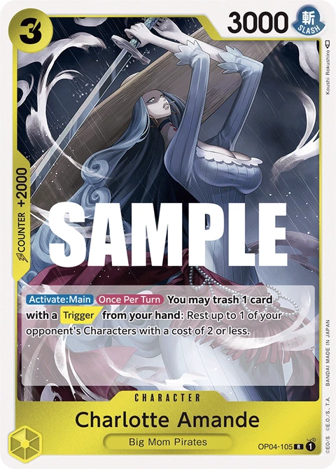 Charlotte Amande - One Piece Card Game card