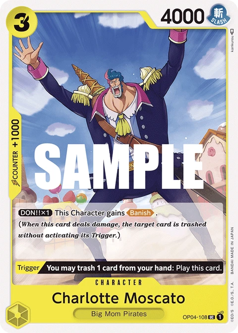 Charlotte Moscato - One Piece Card Game card