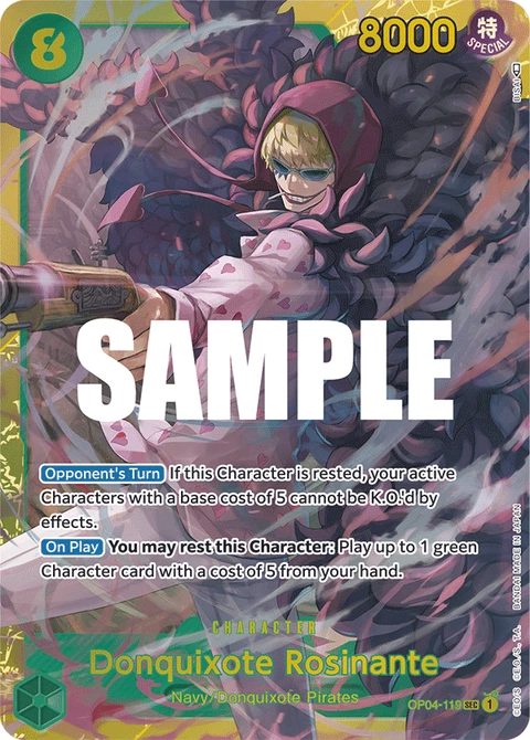Donquixote Rosinante - One Piece Card Game card
