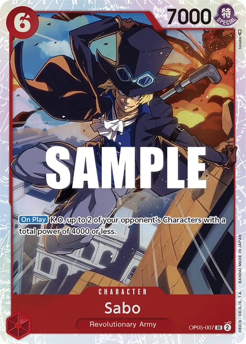 Sabo - One Piece Card Game card