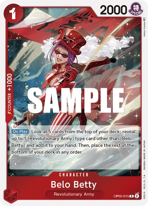 Belo Betty - One Piece Card Game card