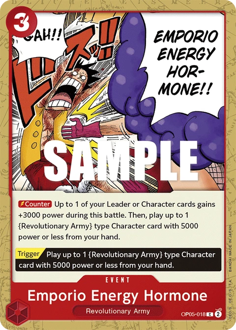 Emporio Energy Hormone - One Piece Card Game card
