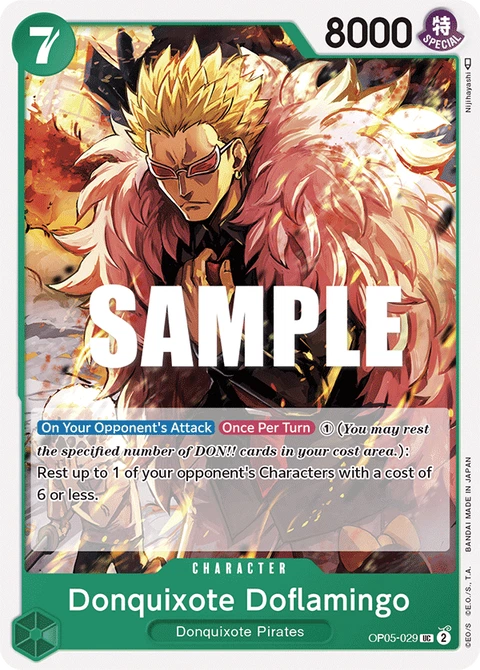 Donquixote Doflamingo - One Piece Card Game card