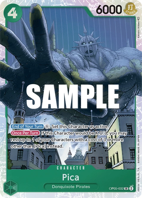 Pica - One Piece Card Game card