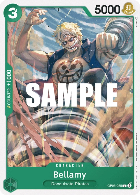 Bellamy - One Piece Card Game card