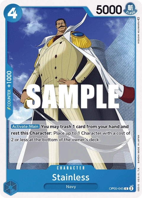 Stainless - One Piece Card Game card