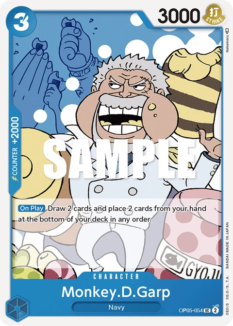 Monkey.D.Garp - One Piece Card Game card