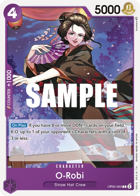 O-Robi - One Piece Card Game card