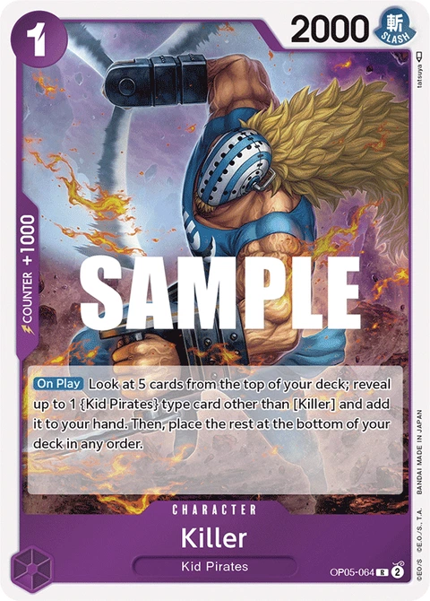 Killer - One Piece Card Game card