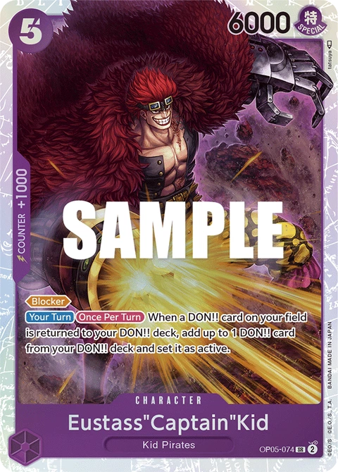 Eustass"Captain"Kid - One Piece Card Game card