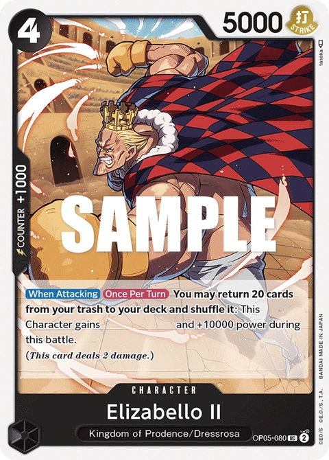 Elizabello II - One Piece Card Game card
