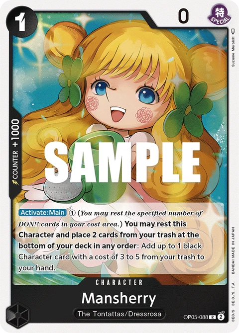 Mansherry - One Piece Card Game card