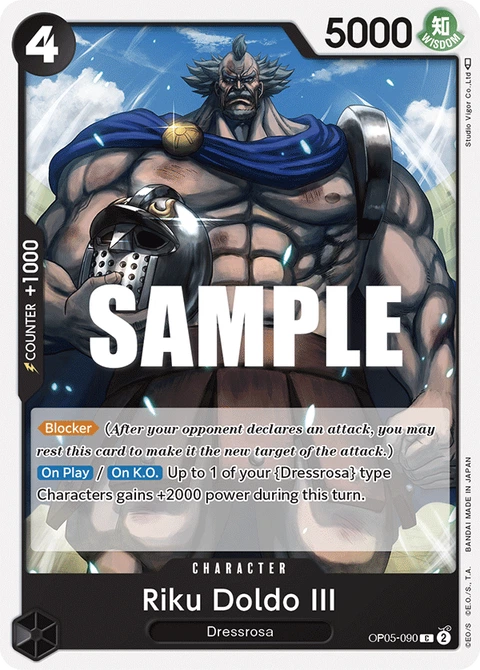 Riku Doldo III - One Piece Card Game card
