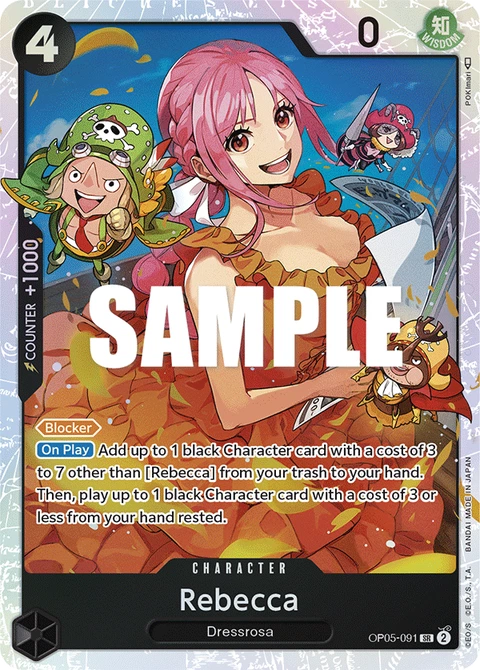 Rebecca - One Piece Card Game card