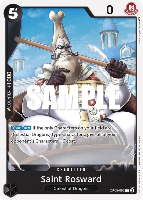Saint Rosward - One Piece Card Game card
