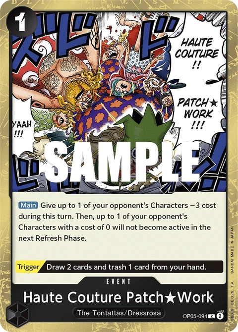 Haute Couture Patch★Work - One Piece Card Game card