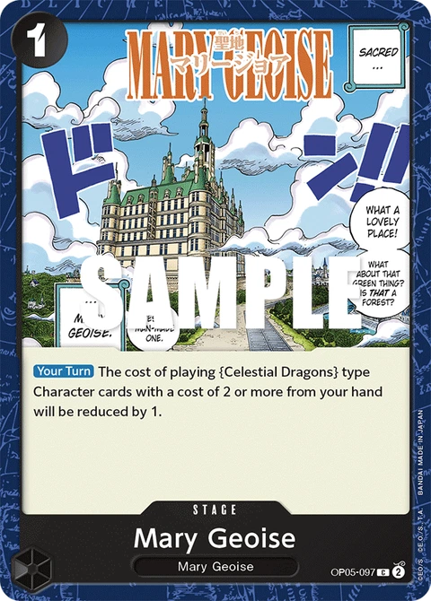 Mary Geoise - One Piece Card Game card