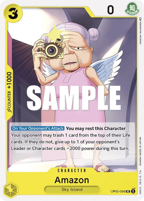 Amazon - One Piece Card Game card
