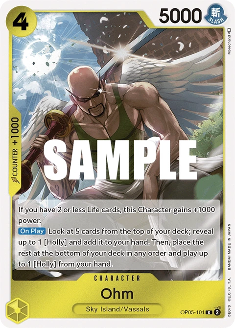 Ohm - One Piece Card Game card