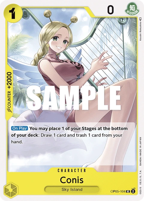 Conis - One Piece Card Game card