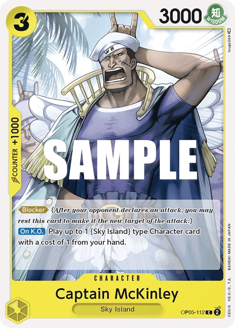 Captain McKinley - One Piece Card Game card