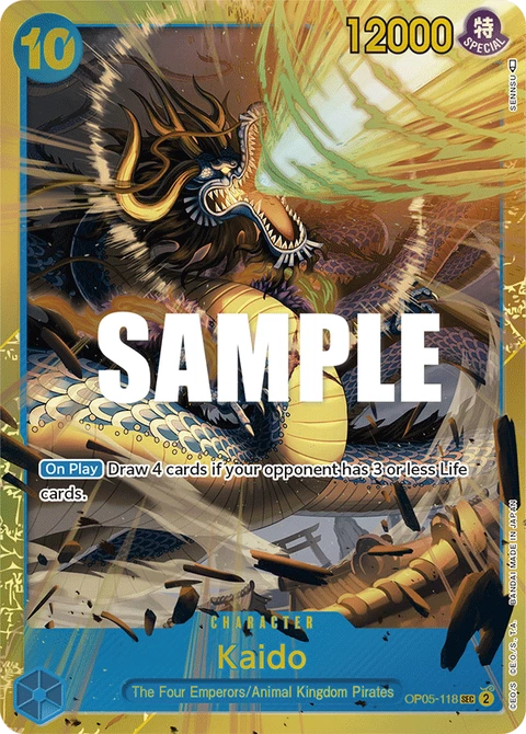 Kaido - One Piece Card Game card