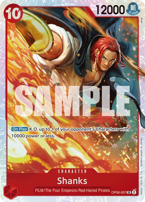 Shanks - One Piece Card Game card