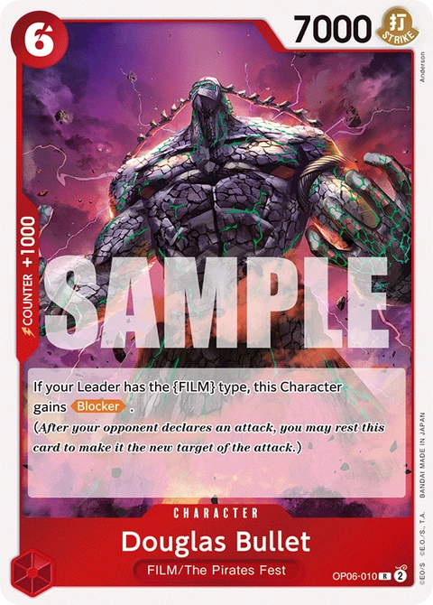 Douglas Bullet - One Piece Card Game card