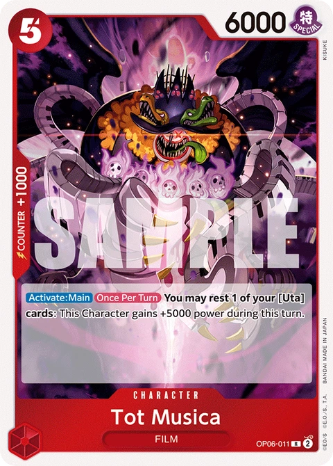 Tot Musica - One Piece Card Game card
