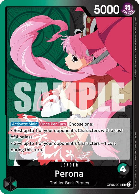 Perona - One Piece Card Game card