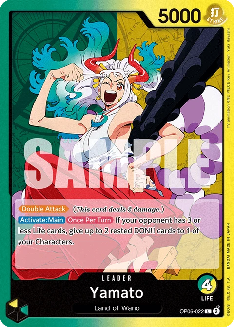 Yamato - One Piece Card Game card
