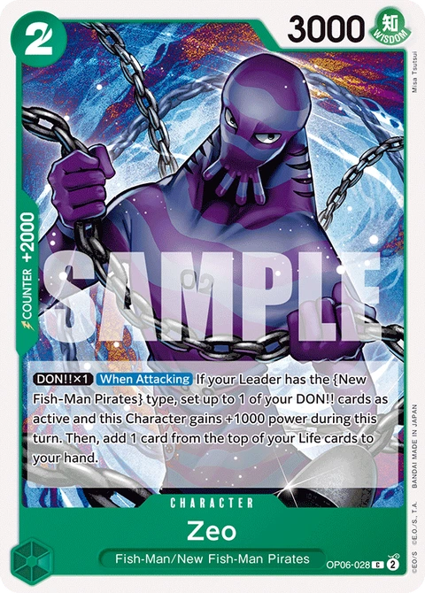 Zeo - One Piece Card Game card