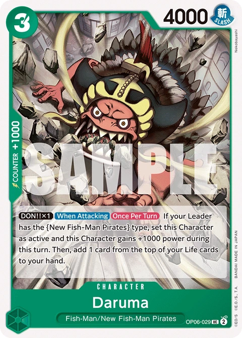 Daruma - One Piece Card Game card