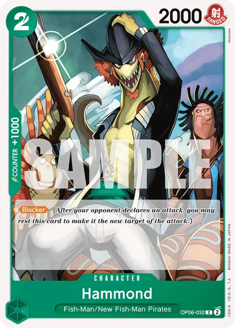 Hammond - One Piece Card Game card