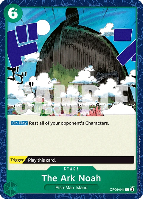 The Ark Noah - One Piece Card Game card