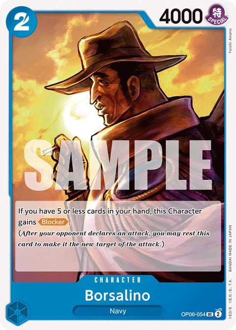 Borsalino - One Piece Card Game card