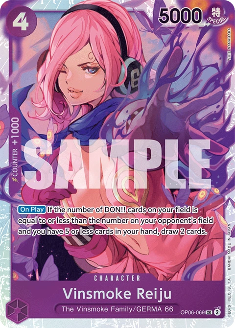 Vinsmoke Reiju - One Piece Card Game card