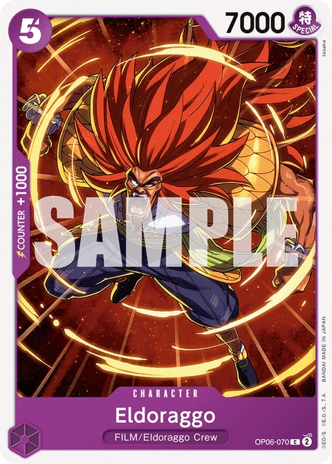 Eldoraggo - One Piece Card Game card