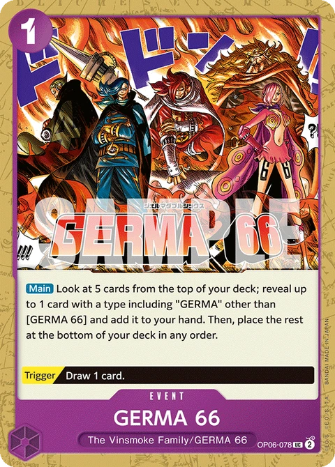 GERMA 66 - One Piece Card Game card