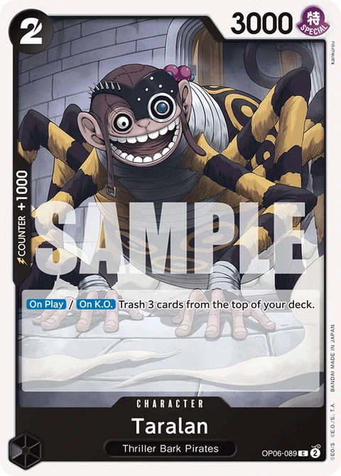 Taralan - One Piece Card Game card