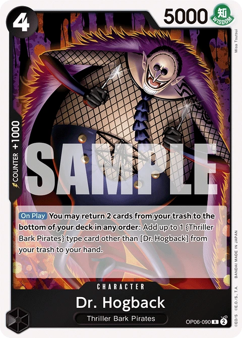 Dr. Hogback - One Piece Card Game card
