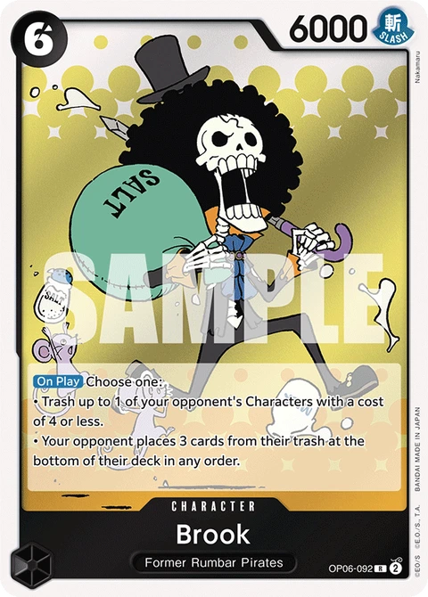 Brook - One Piece Card Game card