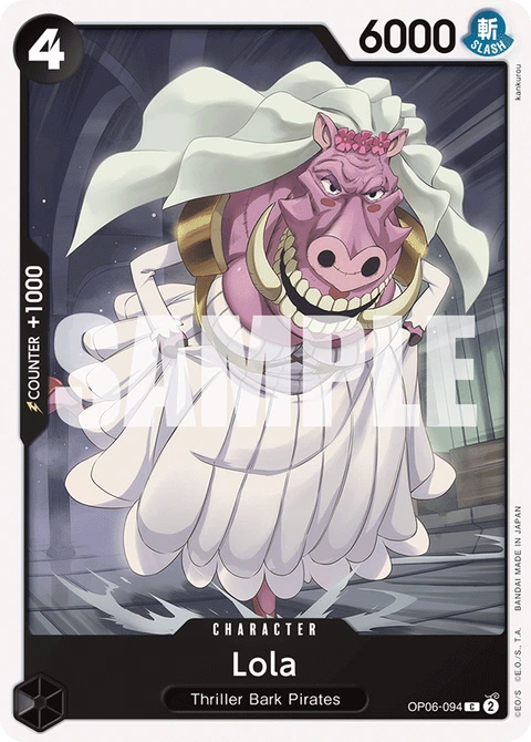 Lola - One Piece Card Game card