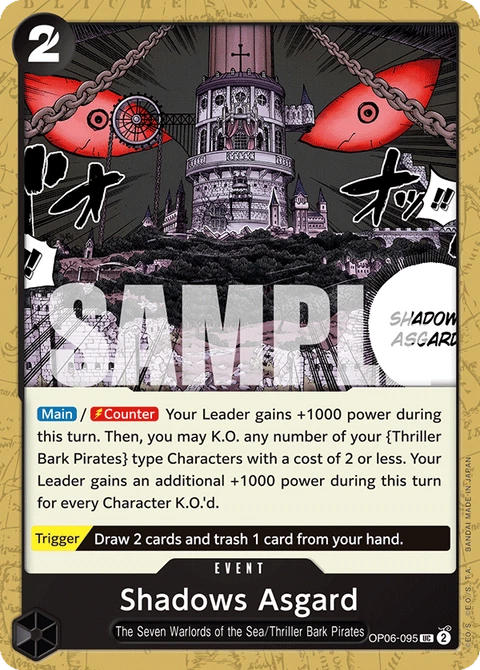 Shadows Asgard - One Piece Card Game card