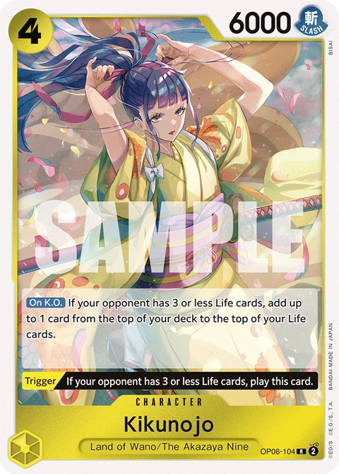 Kikunojo - One Piece Card Game card