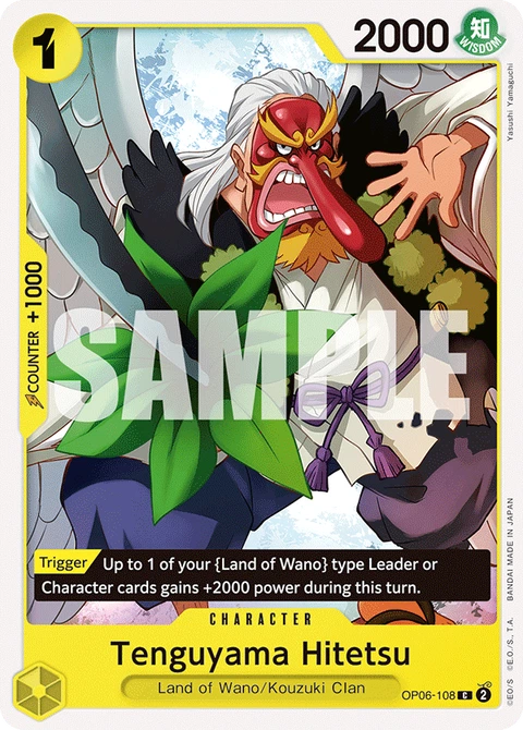 Tenguyama Hitetsu - One Piece Card Game card